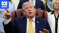 Trump announces White House ban on CNN, MS NOW and Politico