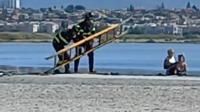Tourists swallowed by 'quicksand sludge' after ignoring warnings at Italian park