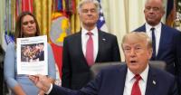 The Latest: Trump says he is banning CNN, MS NOW and Politico from White House over their coverage