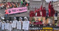 RED ALERT – Extinction Rebellion floods London streets demanding full climate risk report
