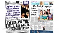 The Papers: 'Monstrous words' and 'Russia to ramp up war'