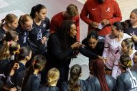 Alabama volleyball sweeps Alcorn State, improves to 6-1 on 2026 season