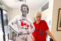 Terry Fox’s nurse, guest at a Surrey run Sunday, had to tell world about his death