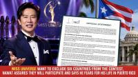 Miss Universe wants to censor 6 countries in Puerto Rico. Nawat pulls out the contracts, threatens to expel 95 nations, and gives MUO a 7-day ultimatum.
