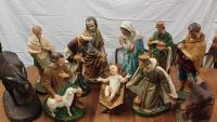 Antiques: Edwardian furniture, a nativity set and a silk top hat 