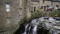 Yorkshire has one of England's highest market towns with thriving high street and waterfalls