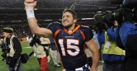 Tim Tebow returns to Mile High to celebrate the Denver Broncos home opener