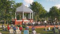 Lawrence City Band seeks to build stage near South Park gazebo