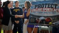 Who are college sports really being protected from?
