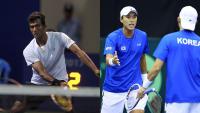 India vs South Korea Davis Cup Live Updates: India extend lead to 4-1 in first set, Suresh-Balaji dominating
