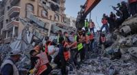Palestinian, international positions condemn "Al-Saada Building" massacre, warn of thousands of cracked buildings in Gaza Strip