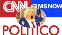 CNN, Politico Respond to Trump Banning News Orgs From White House