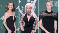 Christina Aguilera, Eva Herzigová and Princess Charlene lead a glamorous guest list at royal gala