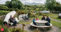 Ireland's retired wind-turbine blades are getting strange second lives; old power equipment is now becoming benches, bike parking and picnic tables