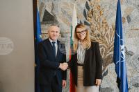 Bulgarian Foreign Minister Confers with Kosovo's Chief Negotiator with EU