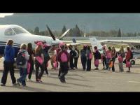 VIDEO:  Airport, college hold 'Girls in Aviation Day'