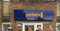 Oxfordshire estate agents cycle 180 miles for children's charity