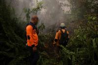 Indigenous, civil-society groups sue Prabowo over forest fire response