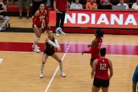 Indiana volleyball defeats Coastal Carolina in Chanticleer Classic