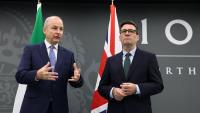 Taoiseach is first world leader to visit British PM Andy Burnham's No10 North after Trump's united Ireland comments