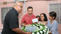 Coalition government honours late Minister Singh
