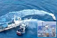 China Coast Guard vessel rams and damages Philippine boat on refueling mission