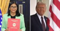 The White House confirms Trump's meeting with Delcy Rodríguez next week in New York