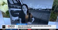 Vigil honoring those killed in SUV and helicopter crash in Los Angeles