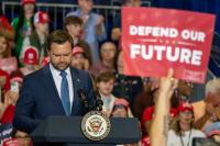 Vice President J.D. Vance addresses Iowa crowd
