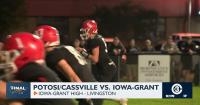 Iowa-Grant football routs Potosi-Cassville behind Brock Hinderman