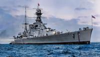‘Destroyed in 3 Minutes’: The 42,000-Ton HMS Hood Battlecruiser Was the Largest Warship in the Royal Navy and Carried 8 15-Inch Guns But Her Armor Was Thin