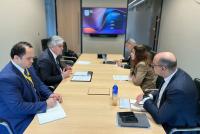 Tajikistan Finance Minister Holds Talks With EBRD Officials in London