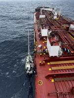 Crowley tanker Florida rescues three men, three cats off Oregon