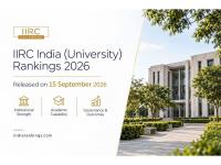 IIRC, Bengaluru : IISc tops, MAHE Manipal ranks second; JNU Delhi scores highest for Governance &amp; Outcomes in IIRC India (University) Rankings 2026