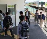 Newly staffed station connects with foreign students learning Japanese