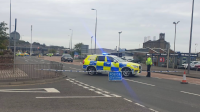 Pensioner killed after being hit by Mini on busy road near Dundee retail park