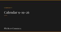 Calendar 9-19-26