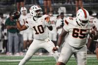 Top 25 college football roundup: Mensah sets ACC completion records in Miami’s win over Wake Forest
