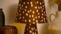 Dunelm shoppers rush to buy £25 deer print table lamp before it sells out