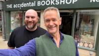 TV star Alexander Armstrong praises 'wonderful' Northumberland bookshop with 'enormous charm'