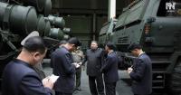 Kim Jong Un Guides Work of Defence Industry
