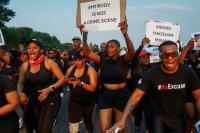 After deaths of nine women, South Africans gather to run, mourn and demand change