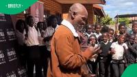 South Africans react as principal takes over dance floor in front of cheering learners