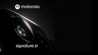 Motorola Signature 27 Launch Date Confirmed for September 22