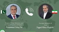 Dar stresses uninterrupted energy supplies, safe passage of ships in call with Iran FM