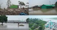 Thousands of families marooned as flood-hit villages plead for help in northern Bangladesh