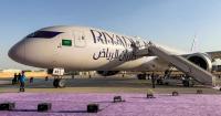 Black smoke, flames rising near Riyadh airport