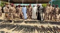 Chad recover large cache of weapons as crackdown targets illegal arms trade