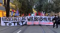 Protest in Zurich against deportations: “Human dignity cannot be deported”
