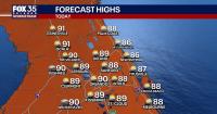 Orlando Weather: Hot, humid and stormy weekend ahead